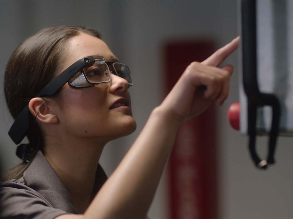 google meet on glass