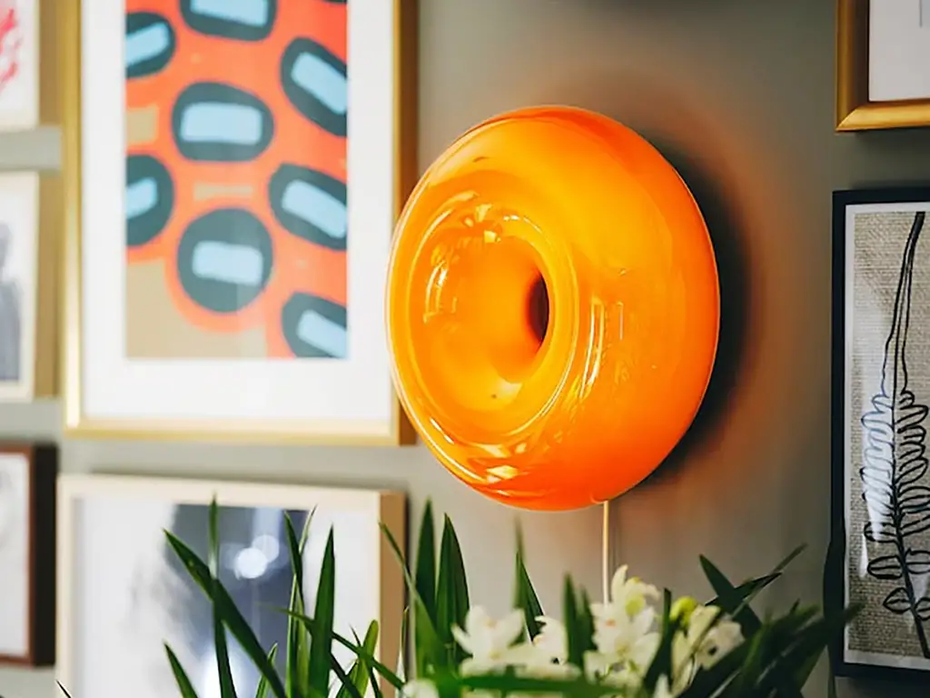 VARMBLIXT IKEA donut lamp